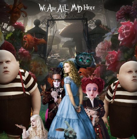 Персонажи алиса в стране чудес