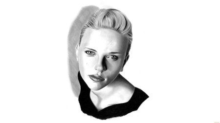 Скарлетт йоханссон портрет