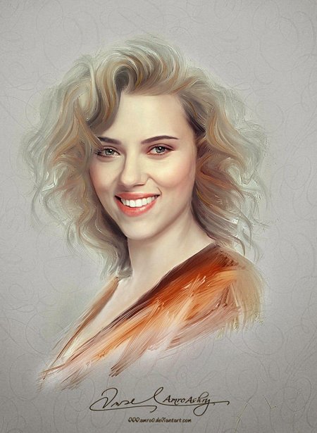 Скарлетт йоханссон лицо