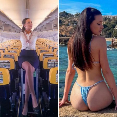 Красивая стюардесса