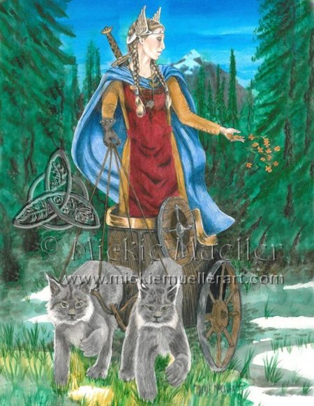 Фрейя богиня скандинавская