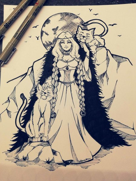 Фрейя скандинавская мифология