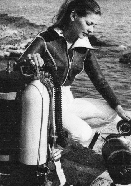 Женщины аквалангистки в ссср