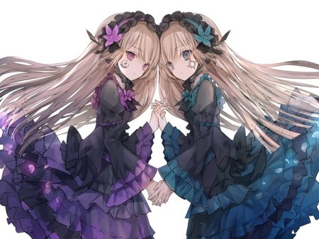 Красивая аниме девушка