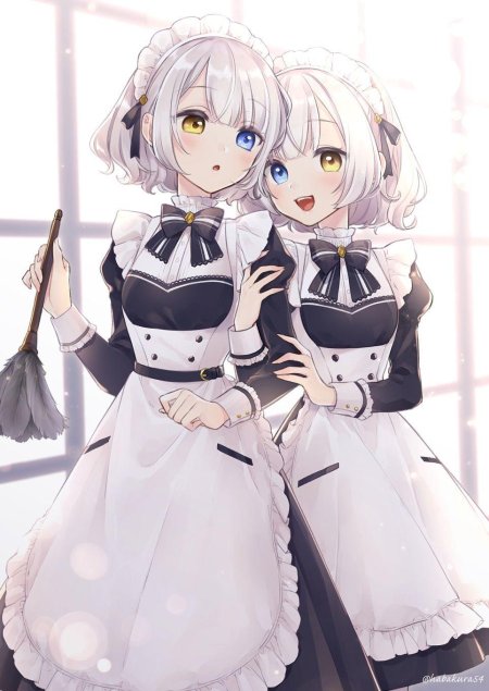 Аниме горничная