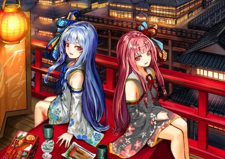 Аниме близняшки