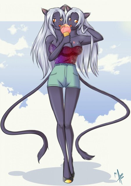 Девушка монстр