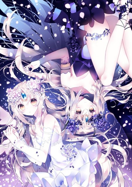 Аниме девушка красивая