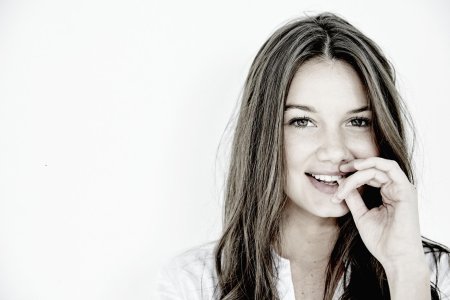 Красива девушка