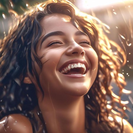 Счастливая улыбка