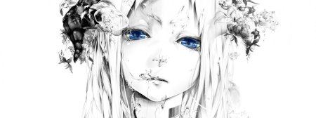 Арт черно белый