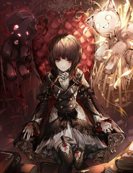 Аниме готика арт