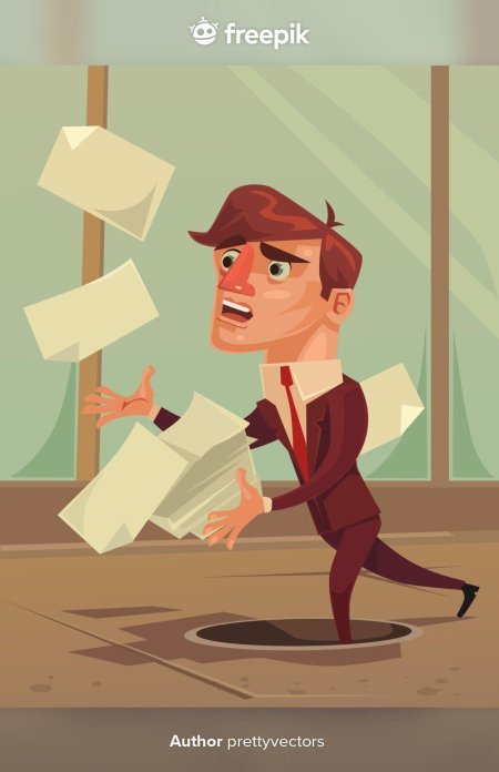 Офисный работник арт