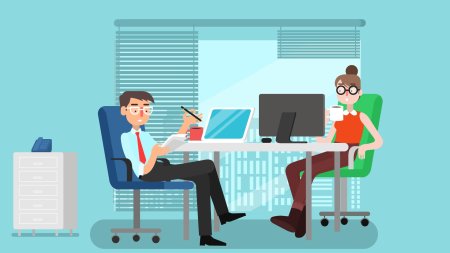 Собеседование иллюстрация