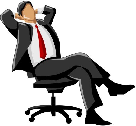 Офисный работник рисунок