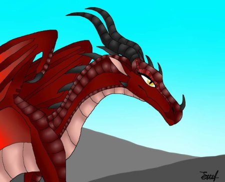 Драконья сага королева рубин