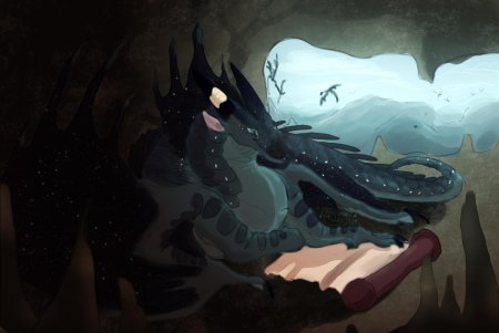 Луновзора дракон драконья сага арт