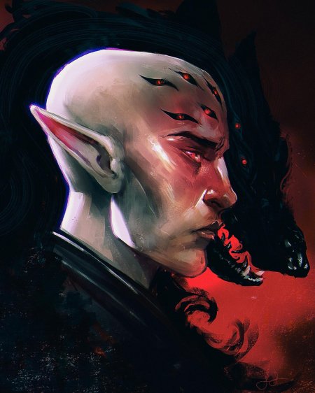 Dragon age фен харел