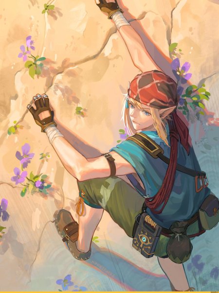 Линк арт the legend of zelda