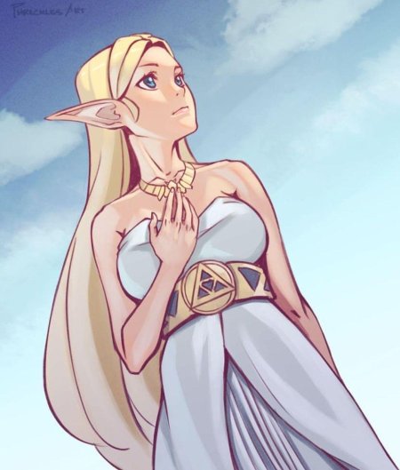 The legend of zelda принцесса зельда