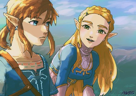 Принцесса зельда breath of the wild