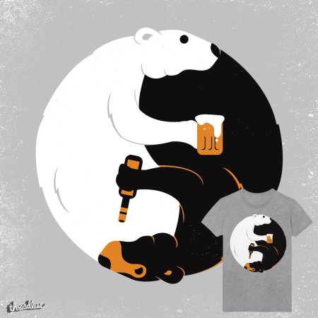 Медведь с пивом