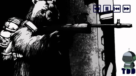 Медведь с автоматом