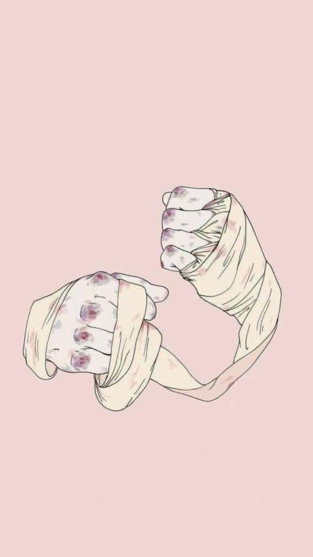 Селфхарм рисунки