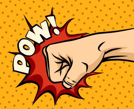 Удар в комиксах