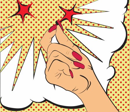 Поп арт руки