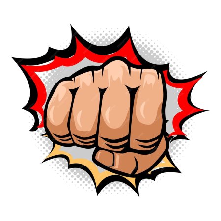 Кулаки мультяшные