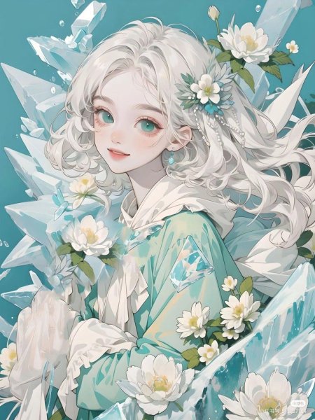 Милая аниме девушка