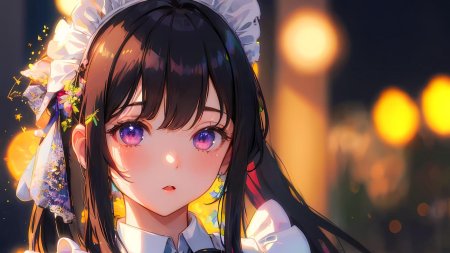 Аниме горничная