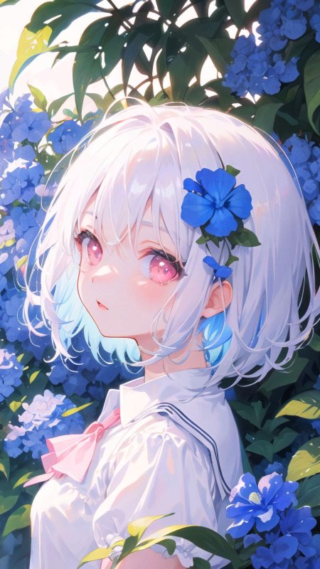 Цветок аниме