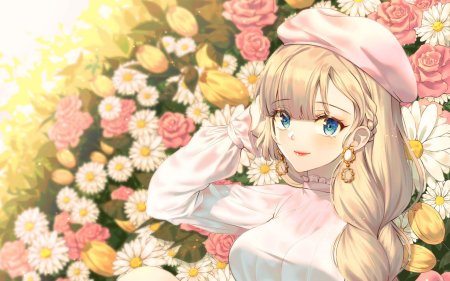 Цветок аниме