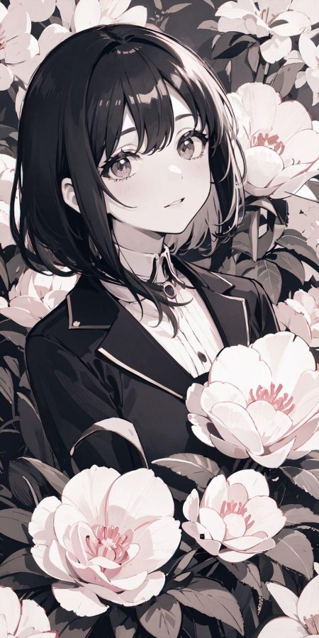 Цветок аниме