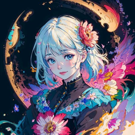 Аниме красивая