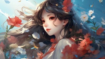 Красивая аниме