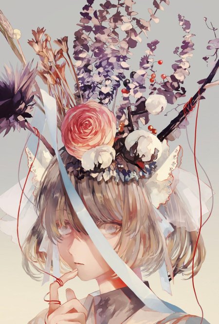 Аниме цветок