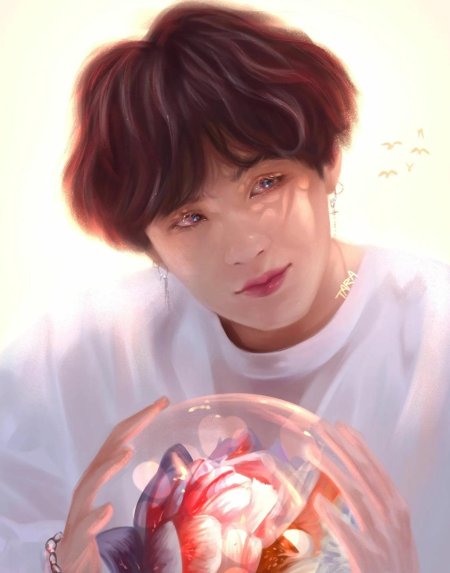 Шуга бтс арт