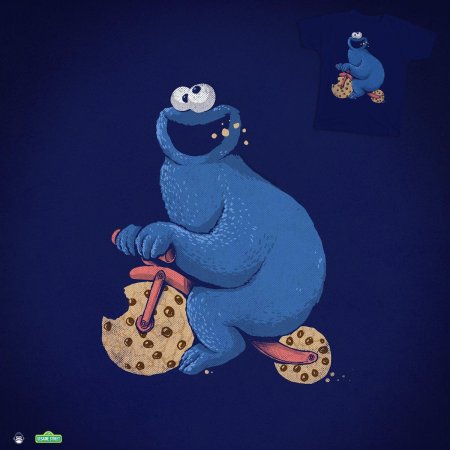 Печеньковый монстр улица сезам