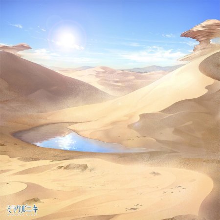 Оазис в пустыне геншин