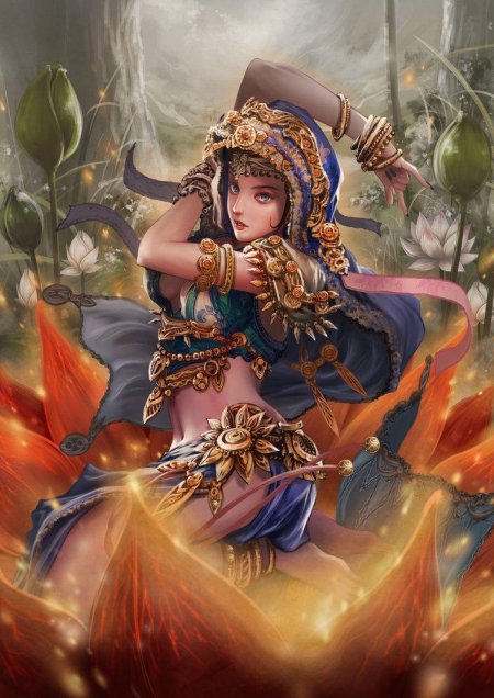 Восточные богини апсары