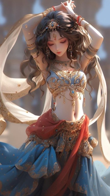 Восточная танцовщица