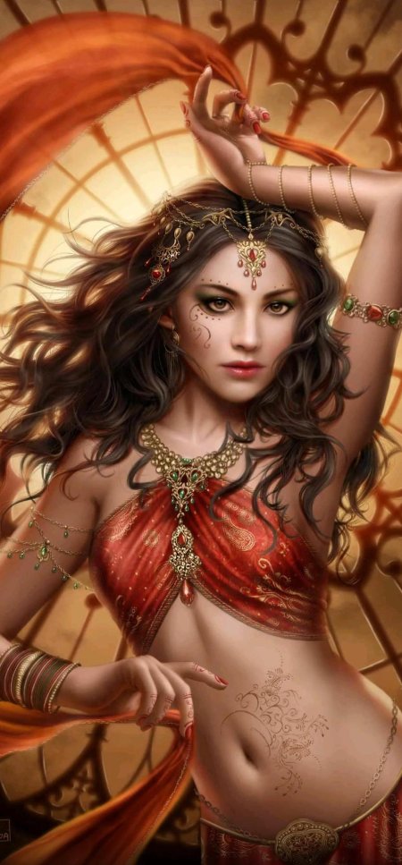 Восточные девушки фэнтези