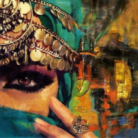 Восточные красавицы в живописи