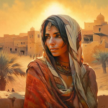 Портреты восточных женщин