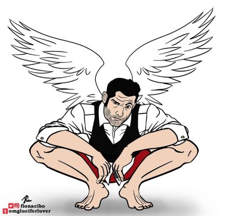 Люцифер морнингстар и хлоя деккер арт