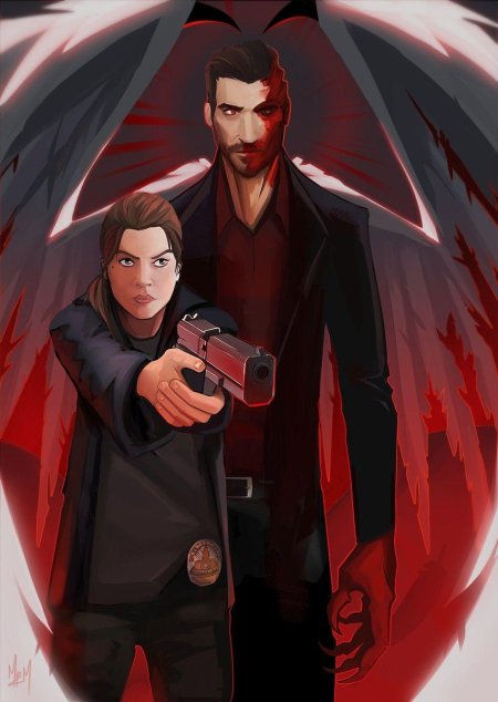 Люцифер морнингстар арт