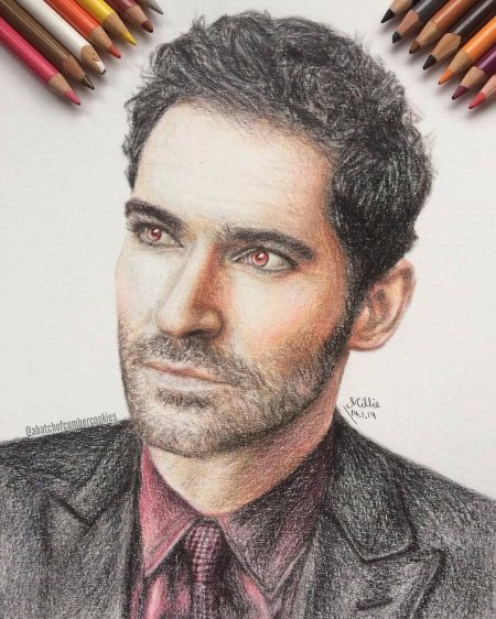 Люцифер морнингстар скетч